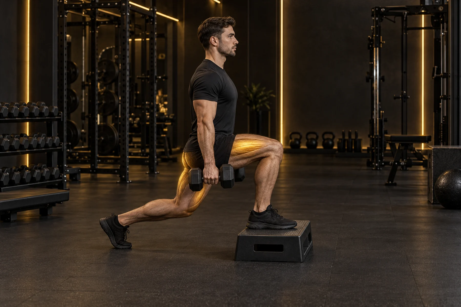 Deficit Reverse Lunge
