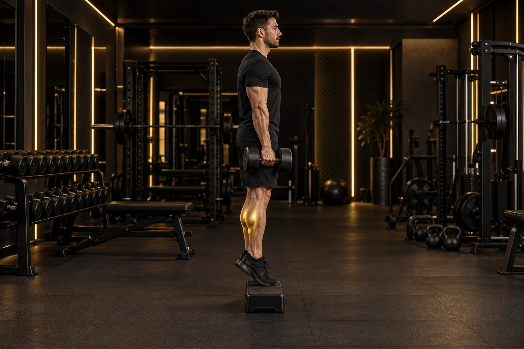 Dumbbell Calf Raise