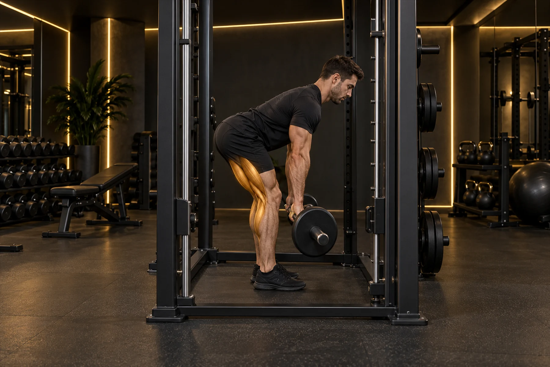 Smith Machine Romanian Deadlift