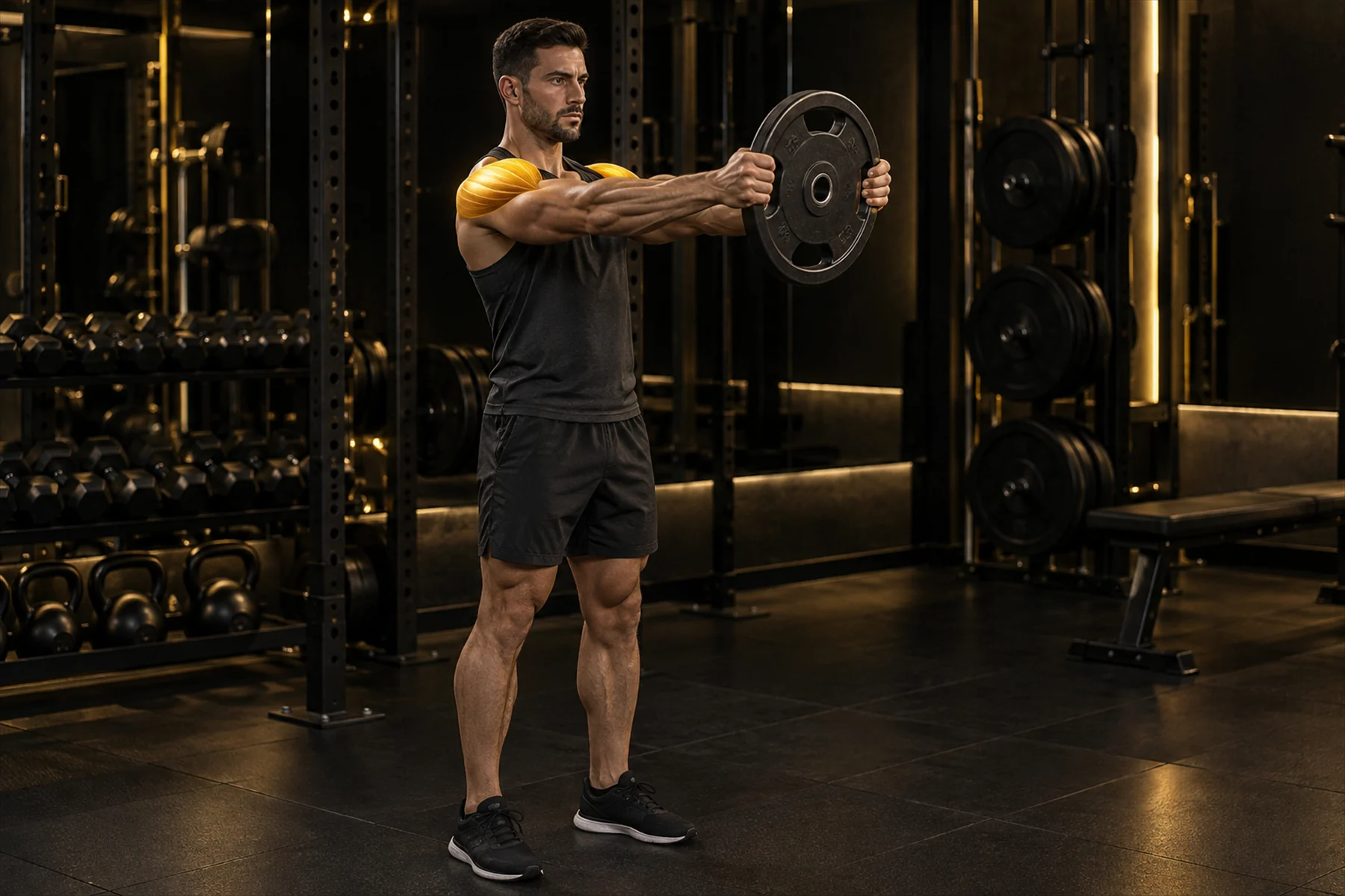 Plate Front Raise