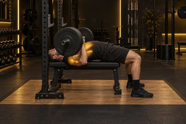 Barbell Paused Bench Press