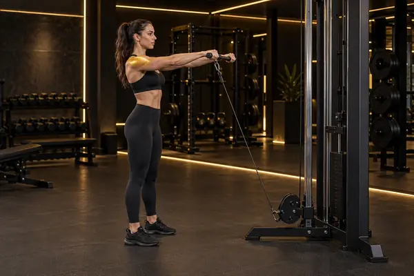 Cable Front Raise
