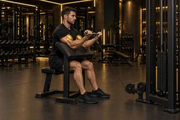 Cable Preacher Curl