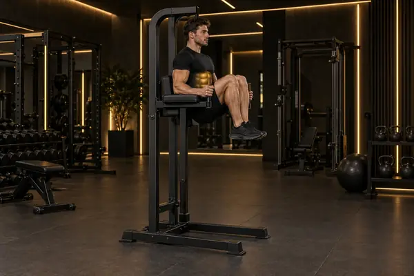Captain’s Chair Knee Raise