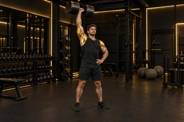 Circus Dumbbell Press