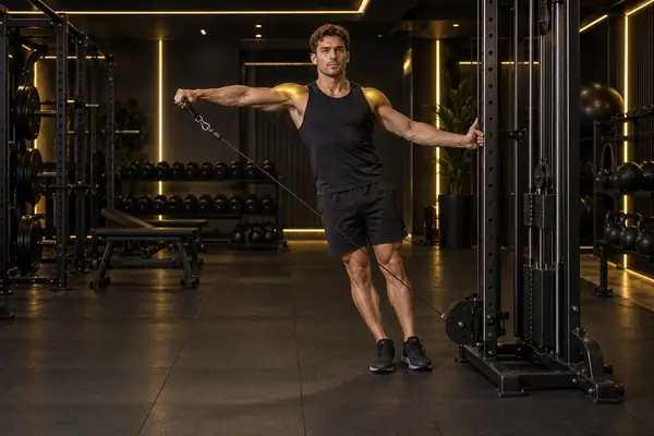 Egyptian Cable Lateral Raise