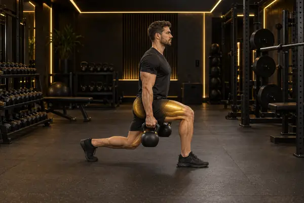 Kettlebell Reverse Lunge