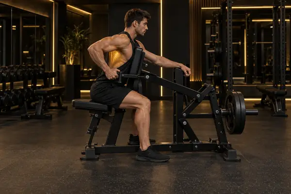 Machine Single-Arm Row