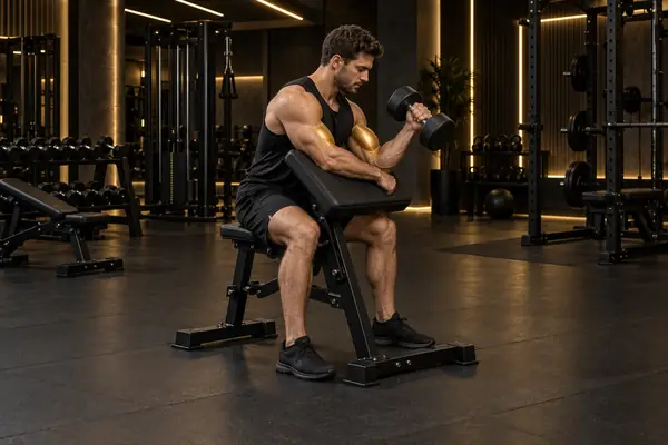 Preacher Hammer Curl