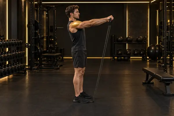Resistance Band Front Raise